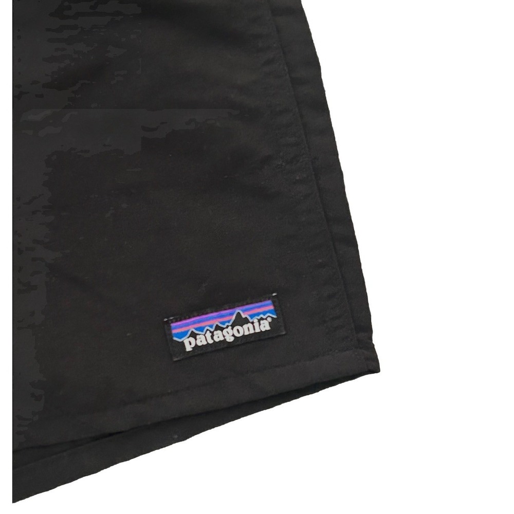 Patagonia Men's Baggies Longs 7" Black Quick-Dry Lightweight Swim Shorts S NWT - Picture 3 of 8